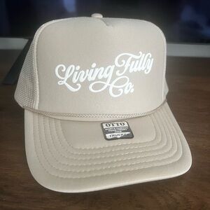 Living Fully Co. Hat in Beige